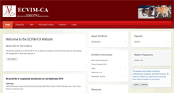 Desktop Screenshot of ecvim-ca.org